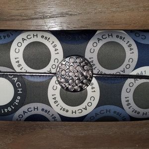 Coach Satin Fold Large Wallet